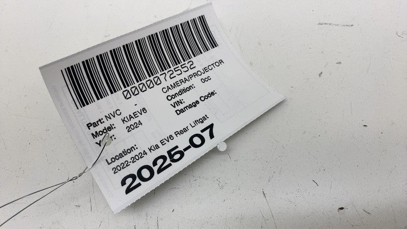 81820CV010 ⭕ 2022-2024 Kia EV6 Rear Liftgate Latch Button w/ Backup Camera OEM 81820-CV010
