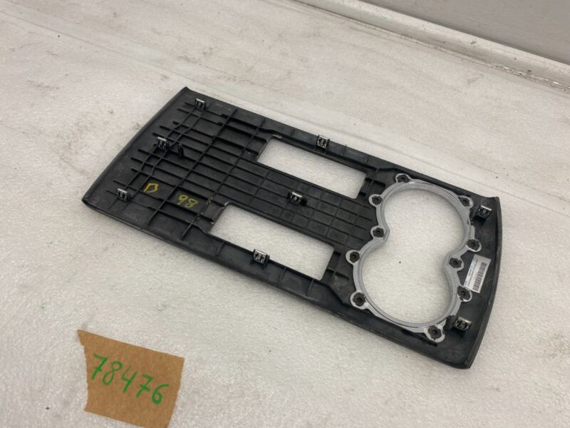 ⭕ 2012-2020 Tesla Model S Center Console Cupholder Decor Trim Cover Piano Black