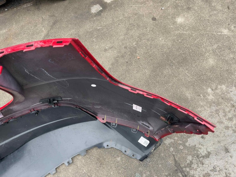 ⭕ 2020-2022 Tesla Model Y Rear Bumper Cover w/ Lower Valance Diffuser Red - PPMR