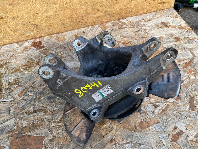 102741100D ⭕16-20 Model X Rear Left Spindle Knuckle w/ Wheel Hub & Dust Shield 1027411-00-D