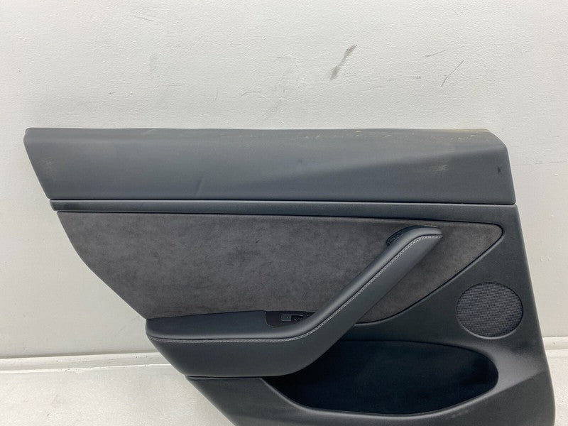 160861700A ⭕2021-2023 Model 3 Rear Driver Side Door Panel Trim Card Cover Left 1608617-00-A