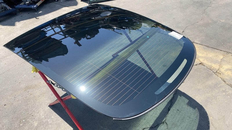 ⭕ 21-23 Model 3 M3 Rear Trunk Panoramic Backlite Glass Back Section 14