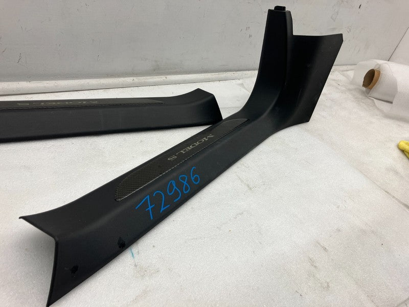 ⭕2012-2020 Tesla Model S Front Left & Right Lower A-Pillar Trim Cover Panel Assy