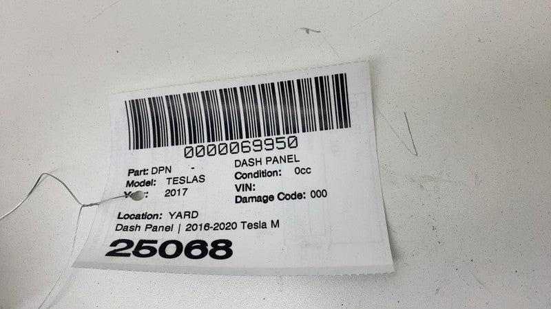 ⭕ 16-20 Tesla Model S Dashboard Instrument Panel Dash Top Pad Cover 10