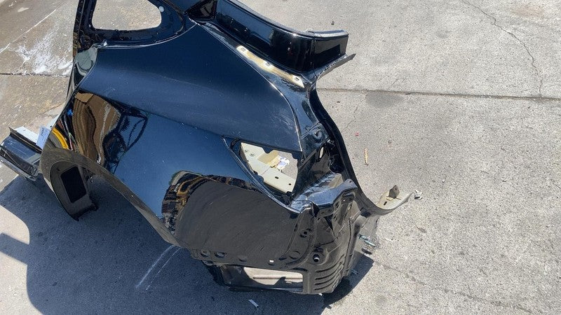 ⭕2017-2020 Tesla Model 3 Rear Left Quarter Panel Structural Frame Cut Black PBSB