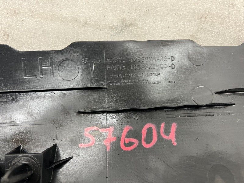 1089828 00 D ⭕ 17-22 Model 3 M3 Lower Left Base Rocker Cover Panel Skirt Molding 1089828-00-D