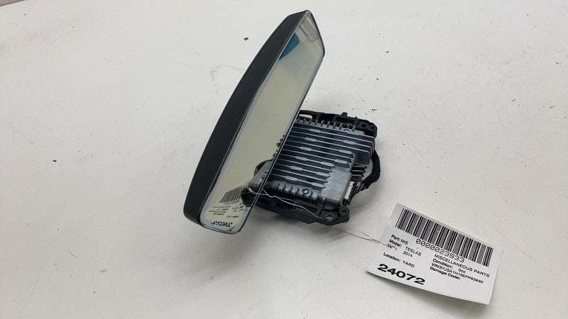 ⭕ 12-15 Tesla Model S Front Interior Rear View Mirror w/ Auto Pilot Mo