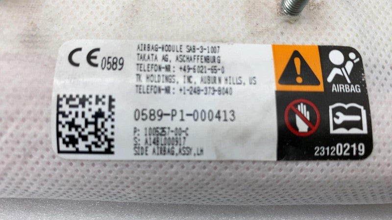 ⭕ 2012-2017 Tesla Model S MS Front Driver Side Seat Airbag Left OEM 10