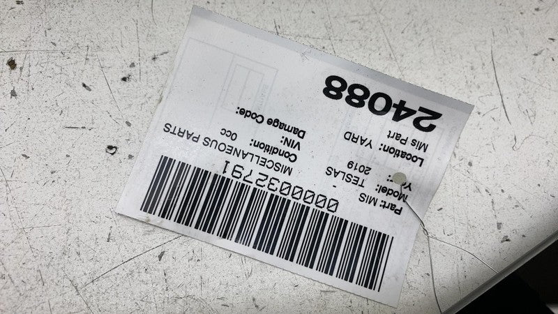 ⭕ 16-20 Tesla Model S Driver B-Pillar Applique Glass & Camera Left 108