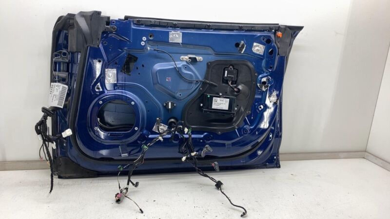 2012-2015 Tesla Model S Front Passenger Side Door Shell Panel Right RH Blue PPSB