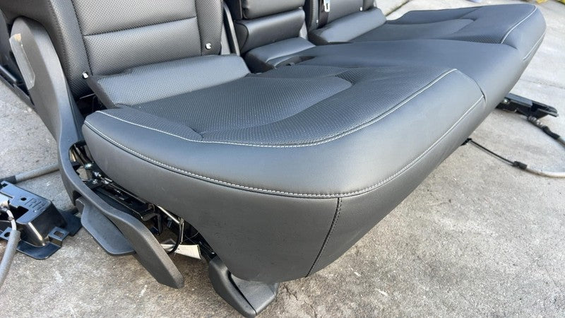 2022-2024 Kia EV6 Rear Left & Right 2nd Row Backseat Bench Seat Perforated Black