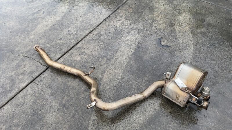 ⭕ 17-20 Maserati Levante Rear Right Exhaust Muffler Silencer w/ Tube Tail Pipe