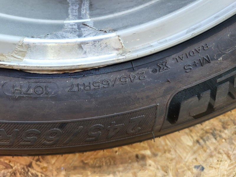 2310 1928 ⭕ 17-20 GMC Acadia Wheel Rim 17x7.5J with Michelin Tire 245/65R17 x4 23101928