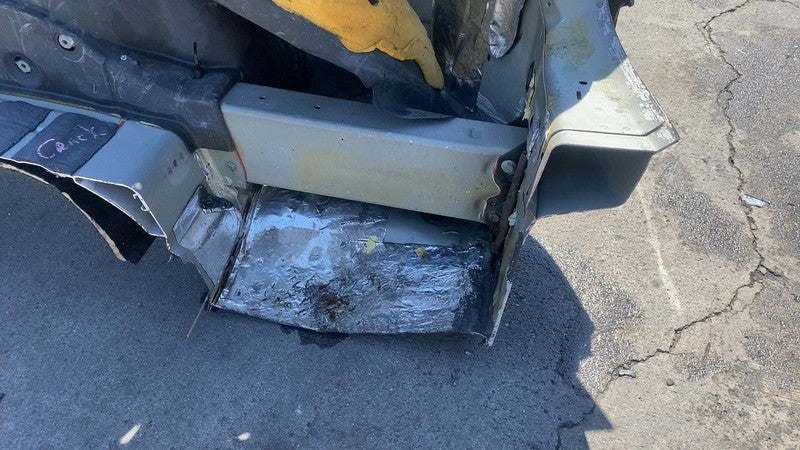 ⭕2016-2020 Tesla Model X Rear Right Quarter Fender Frame Panel Cutout Black PBSB