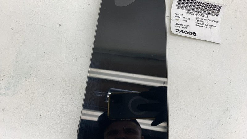 ⭕ 17-23 Tesla Model 3 Left Exterior B-Pillar Applique Glass Camera 110