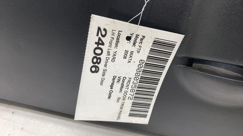 NE55 68 450K 02 ⭕ 2006-2015 Mazda MX-5 Miata Front Left Door Panel Trim Card Cover NE5568450K02