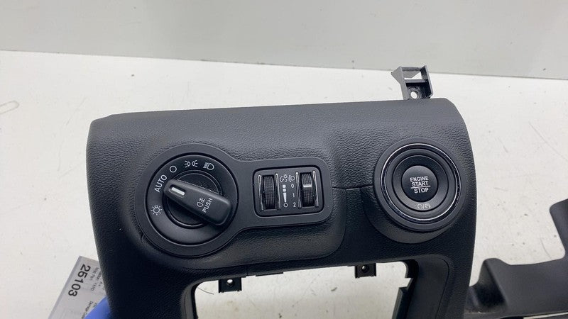 ⭕ 2014-2020 Maserati Ghibli Lower Dashboard Knee Trim Panel w/ Switch