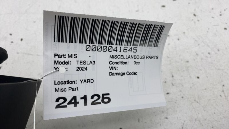 193398420B ⭕ 24-25 Model 3 M3 Instrument Panel Steering Column Upper Gap Hider 1768093-20-A