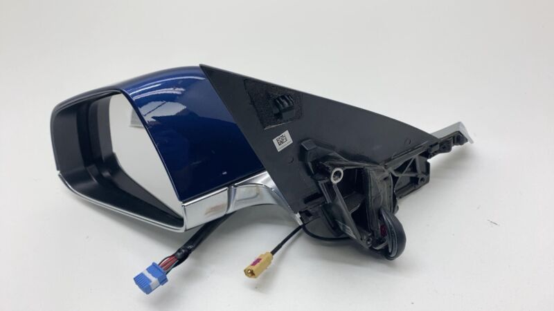 ⭕ 2017-2020 Tesla Model 3 Front Left Exterior Rear View Door Mirror LH Blue PPSB