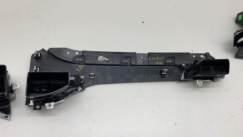⭕12-15 Model S SET of Dash A/C Air Vent Outlet Dashboard Trim Panel 10