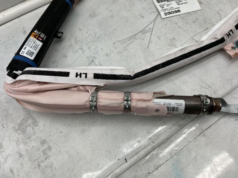 1005261-00-C 2012-2020 Tesla Model S MS Left Driver Roof Curtain Airbag OEM LH 1005261-00-C