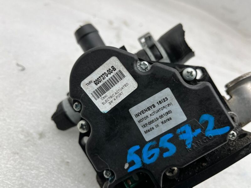 6007370 00 B 2012-2020 Tesla Model S X Coolant Pump Cooling Valve Actuator 4-Way Assembly OEM