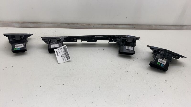 109687800A 12-20 Model S X SET of Dash AC Air Vent Outlet Dashboard Trim Panel 1096878-00-A