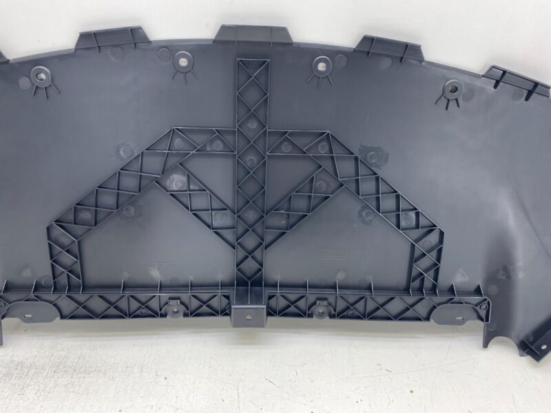 1084174 00 E 2017-2023 Tesla Model 3 M3 Front Bumper Lower Valance Under Tray Diffuser Shield