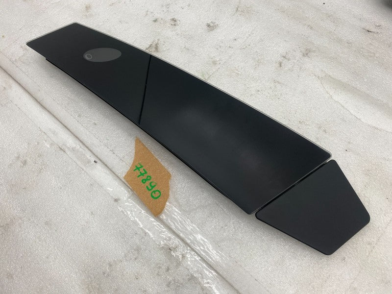 1100441-00-E 2017-2022 Tesla Model 3 Right B-Pillar Applique Glass Trim Molding w/ Camera OEM