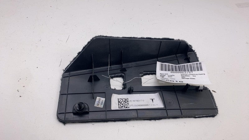 ⭕ 24-25 Tesla Cybertruck Front Driver Side Pedal Trim Carpet Left 1877