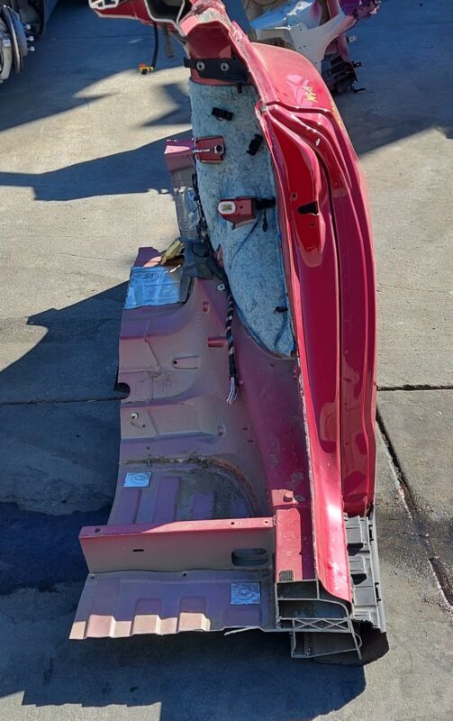Does Not Apply 2012-2020 Tesla Model S Rear Left Quarter Body Side Panel Structural Cut Out Red