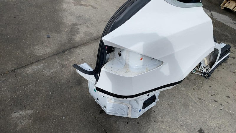 ⭕ 16-20 Tesla Model X Rear Passenger Side Quarter Panel Cutout Right White PPSW