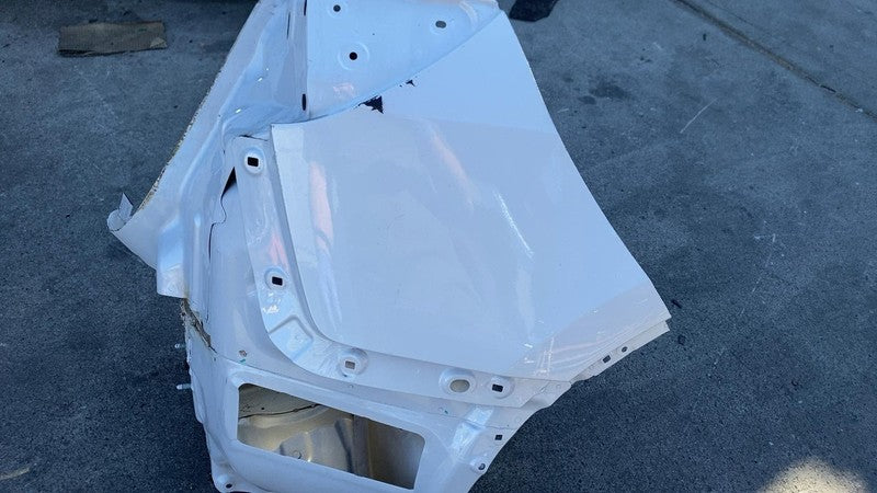 ⭕ 2020-2024 Tesla Model Y Rear Right Trunk Quarter Panel Cutout RH White - PPSW