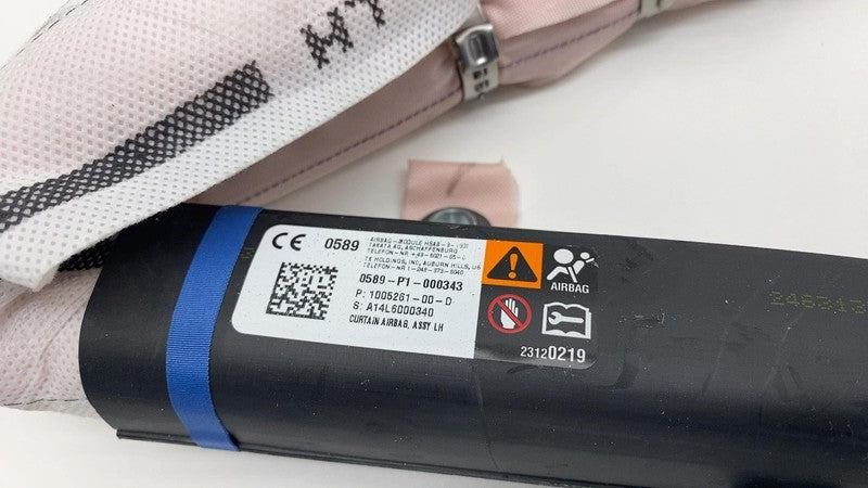 ⭕ 2012-2020 Tesla Model S Driver Side Roof Curtain Safety Airbag Left