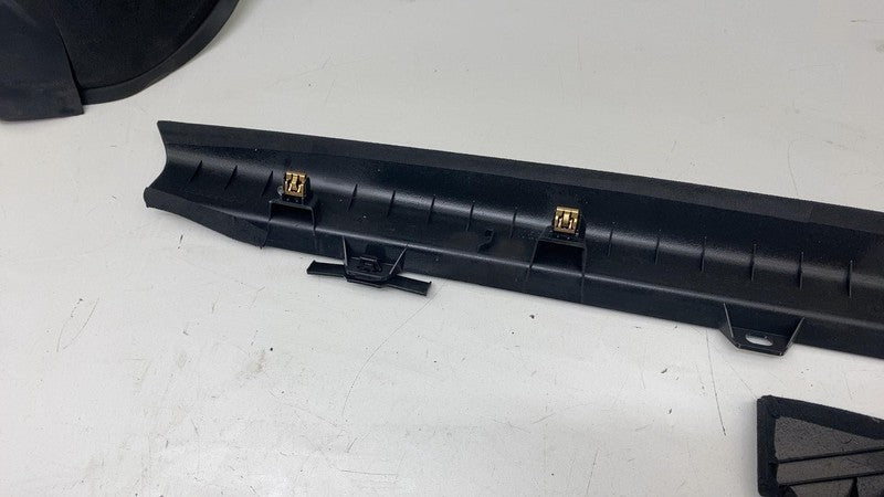 ⭕ 16-20 Tesla Model X Rear Left Falcon Door Upper Trim Cover Panel 105