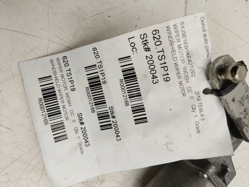 107672599F ⭕2017-2023 Tesla Model 3 M3 Front Windshield Wiper Motor and Module 1076725-99-F