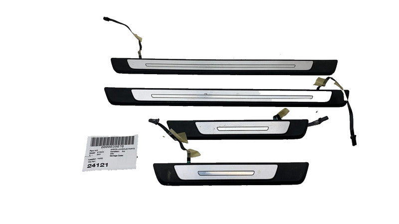 4KE947418 19-23 ETron Front/Rear Left/Right Door Step Sill Scuff Plate 4KE947427/4KE947428