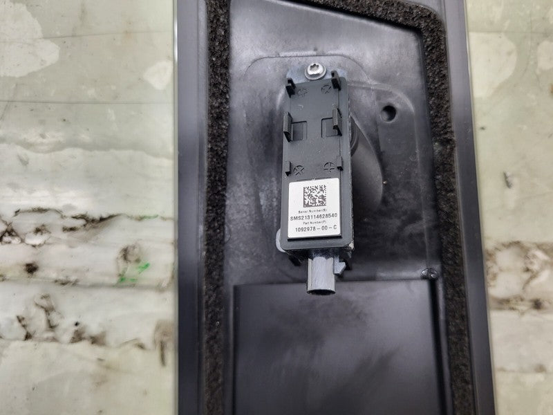 ⭕ 16-20 Model S Left Exterior B-Pillar Applique Glass w/ Camera LH 149