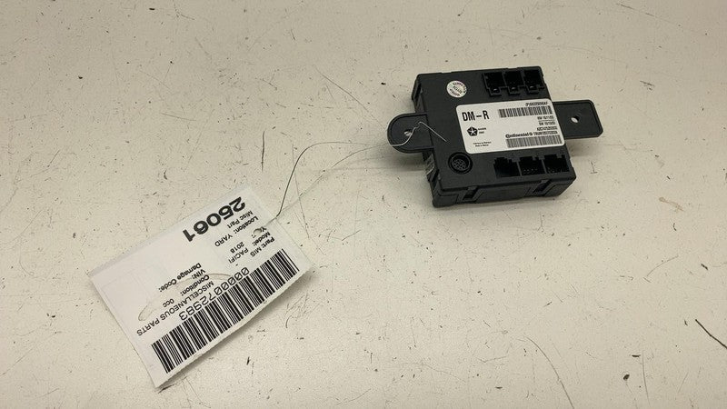 68225096AF ⭕ 2017-2025 Chrysler Pacifica Rear Left or Right Door Control Module 68225096AF