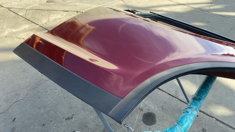 ⭕ 2016-2020 Tesla Model X Rear Driver Side Falcon Door Shell Panel Left Red PPSR