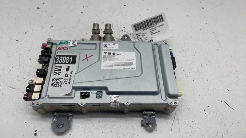 ⭕ 21-25 Tesla Model X Car Computer Control Module Unit MCU-Z Assy 1637