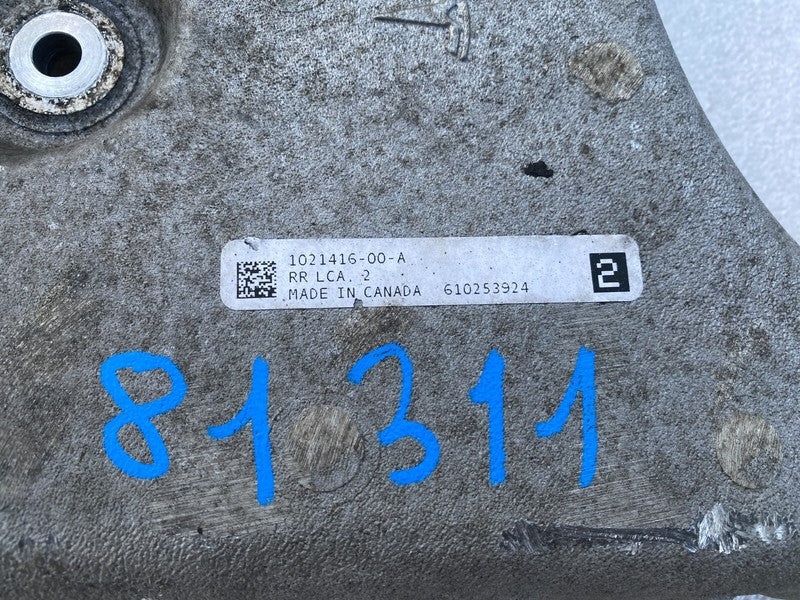 102141600A ⭕ 2012-2020 Tesla Model S Rear Right Suspension Lower Control Arm 1021416-00-A