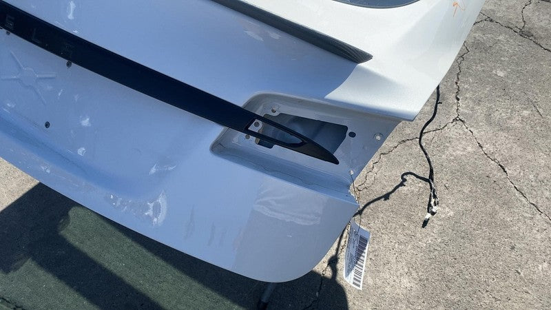 ⭕2012-2015 Tesla Model S Rear Tailgate Hatch Panel & Liftgate Glass Wh