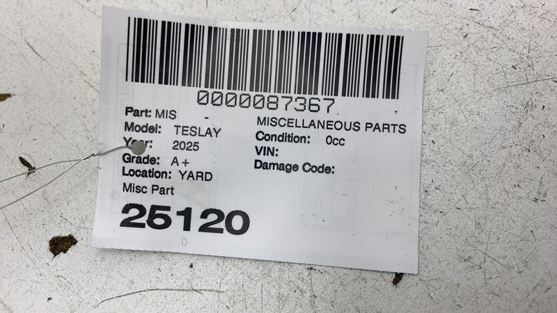 149400900C ⭕ 2020-2024 Tesla Model Y MY Rear Bumper Fascia Tow Hitch Cap Cover 1494009-00-C