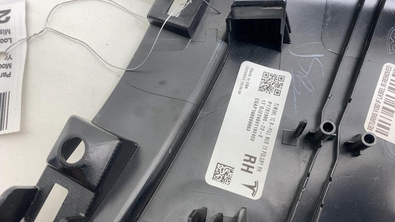 1732300-22-E ⭕ 24-25 Model 3 Passenger Upper B-Pillar Cover Trim Panel Right RH 1732300-22-E