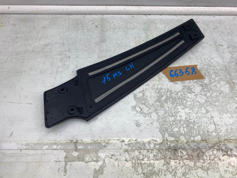 14942 ⭕ 2012-2015 Tesla Model S Driver Side B-Pillar Molding Applique Glass Trim Left