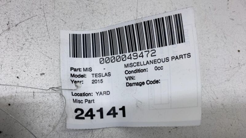 101562005A 2012-2020 Tesla Model S MS Rear Left or Right Suspension Coil Spring Module RWD