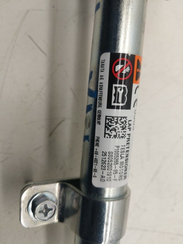 1005265 05 F ⭕12-20 Tesla Model S Front Right Lap Pretensioner 16-20 Tesla Model X Front Left