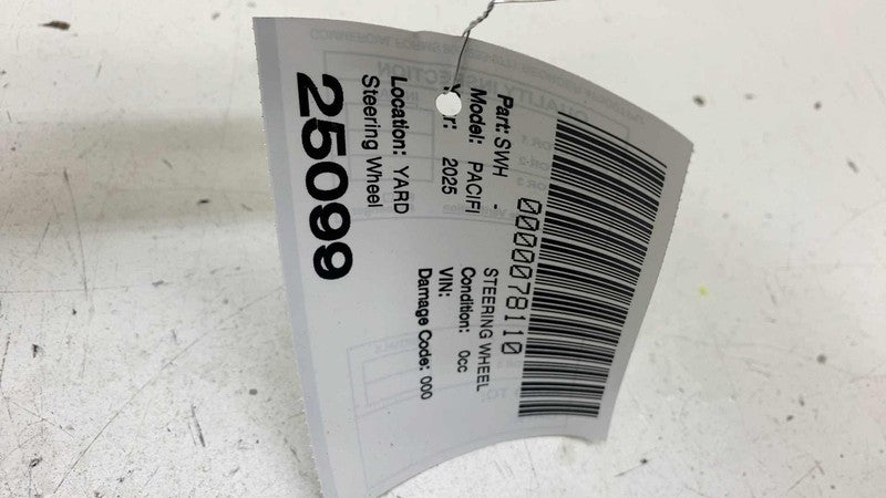 7GG921A3-AA ⭕ 2025 Chrysler Pacifica Steering Wheel w/ Control Switches Black OEM 55079457AA