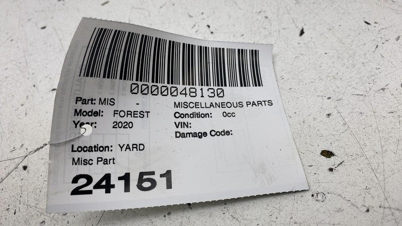 2019-2023 Subaru Forester Passenger Right B-Pillar Lower Trim Cover Pa